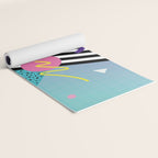 Memphis pattern 58 - 80s / 90s Retro Yoga Mat Gallery Image 2