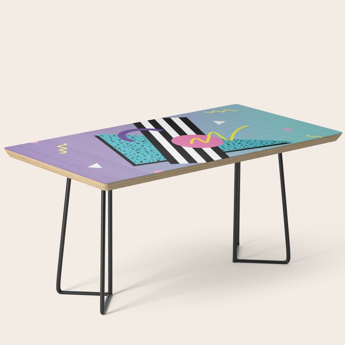 Memphis pattern 58 - 80s / 90s Retro Coffee Table Gallery Image 1