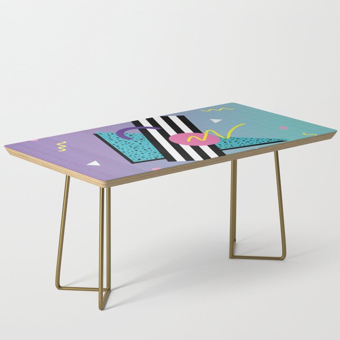 Memphis pattern 58 - 80s / 90s Retro Coffee Table Gallery Image 2