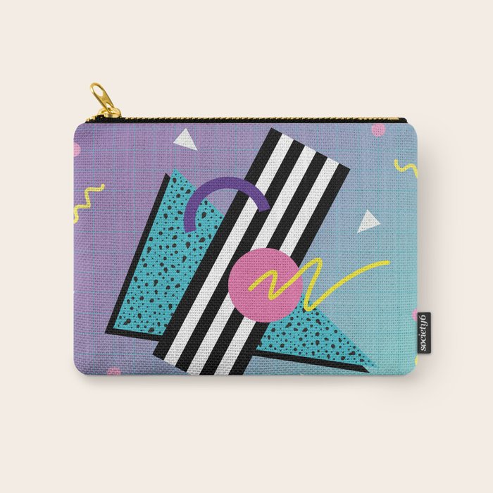 Memphis pattern 58 - 80s / 90s Retro Carry All Pouch Gallery Image 1