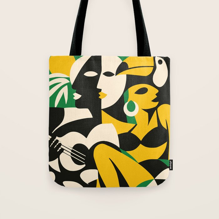 Brazil Music and Culture Tote Bag Gallery Image 1