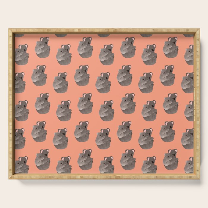 Piggyback Koala Serving Tray Gallery Image 1