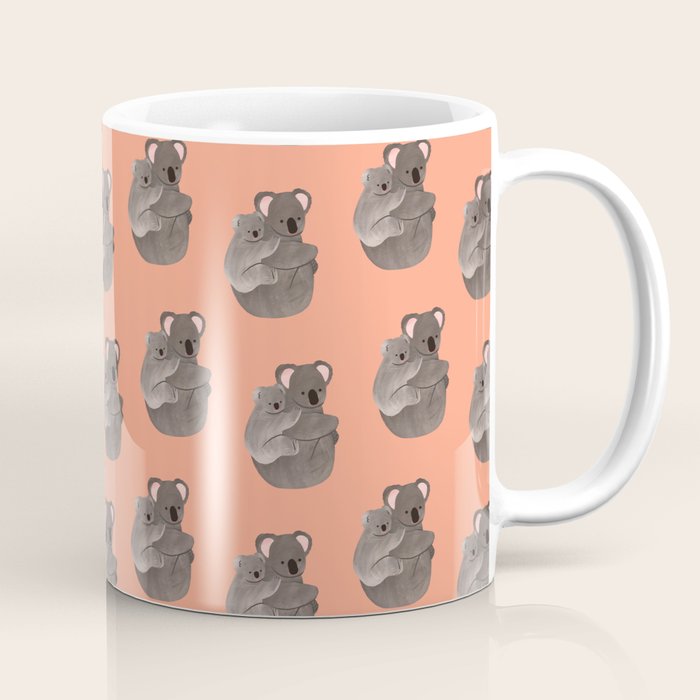Piggyback Koala Coffee Mug Gallery Image 1