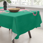 The Chase: Pink Tiger Edition Tablecloth Gallery Image 3