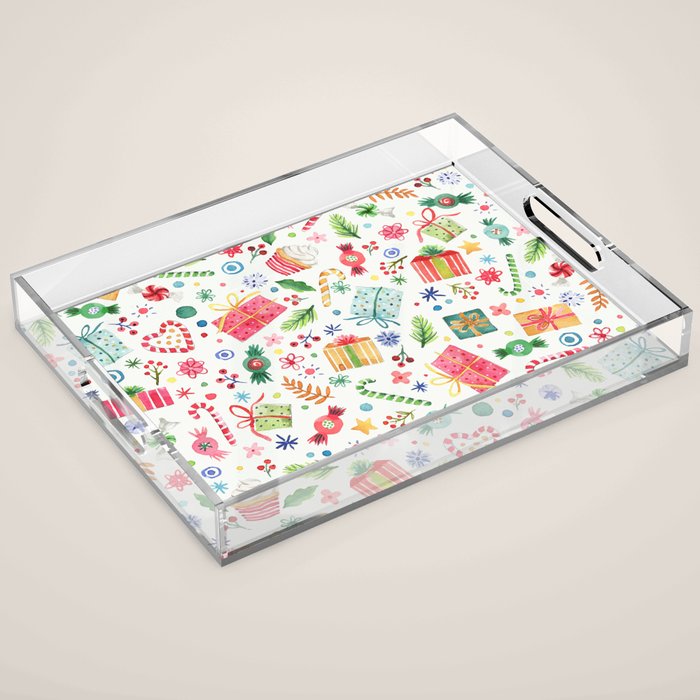 Holiday 2025 Sweets, Gifts and Candies Acrylic Tray Gallery Image 1