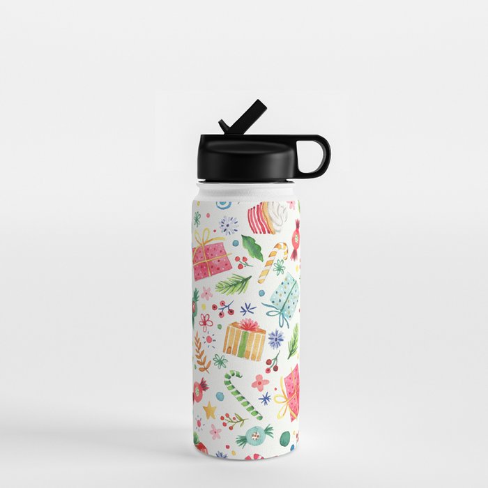 Holiday 2025 Sweets, Gifts and Candies Water Bottle Gallery Image 1