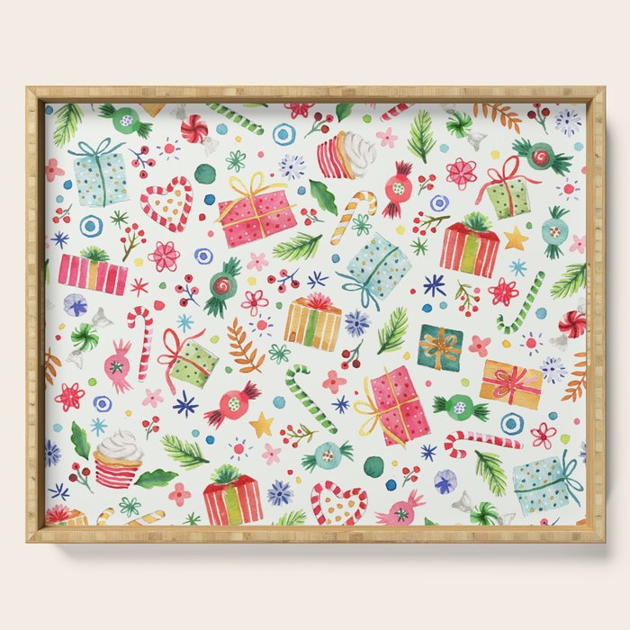 Holiday 2025 Sweets, Gifts and Candies Serving Tray Gallery Image 1