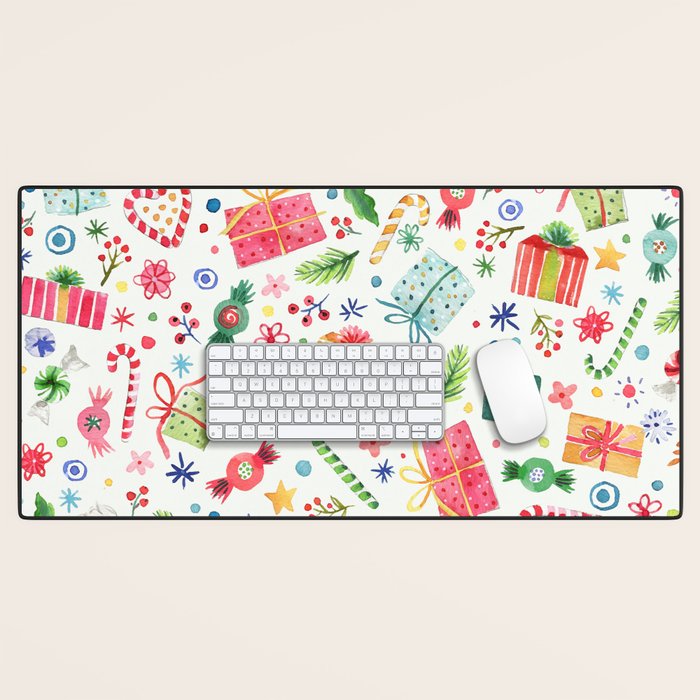 Holiday 2025 Sweets, Gifts and Candies Desk Mat Gallery Image 1