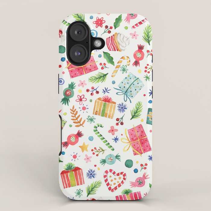 Holiday 2025 Sweets, Gifts And Candies Iphone Case