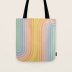 Gradient Curvature III Tote Bag Gallery Image 1