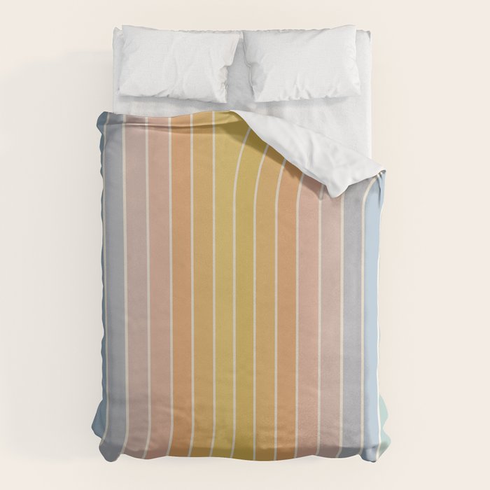 Gradient Curvature III Duvet Cover Gallery Image 1