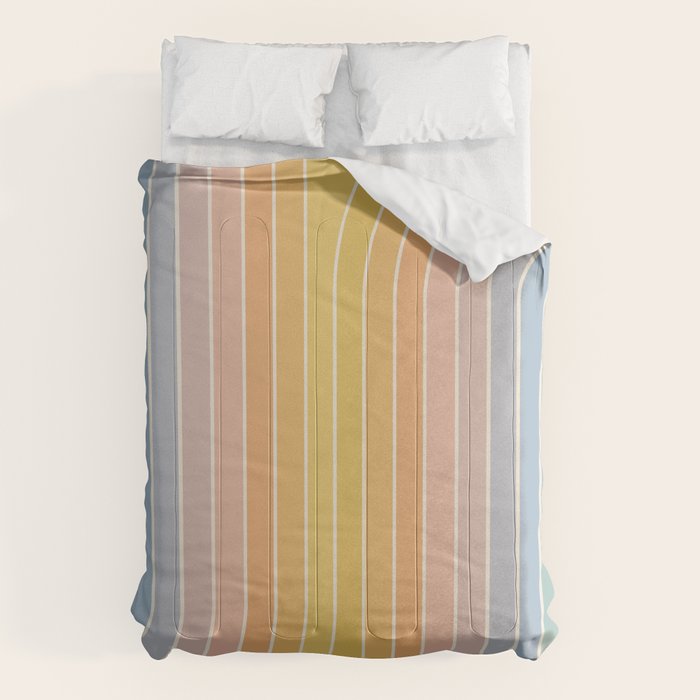 Gradient Curvature III Comforter Gallery Image 6