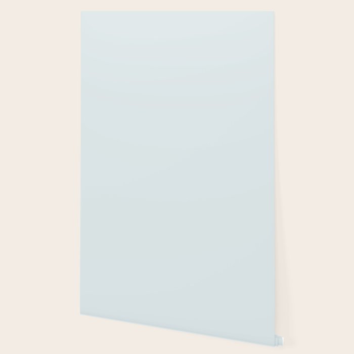 Pale Ice Blue Solid Color Wallpaper Gallery Image 2