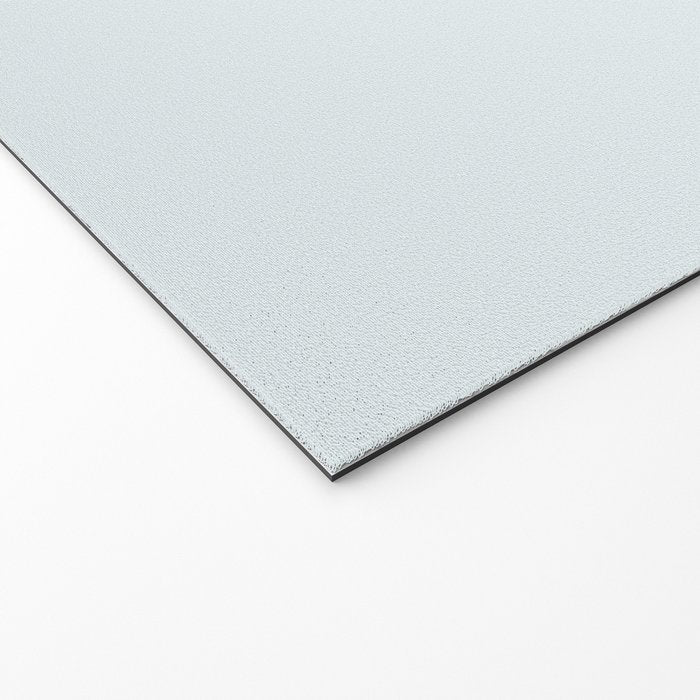 Pale Ice Blue Solid Color Welcome Mat Gallery Image 2