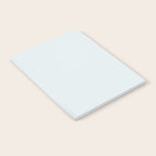 Pale Ice Blue Solid Color Notebook Gallery Image 2