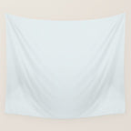 Pale Ice Blue Solid Color Wall Tapestry Gallery Image 4