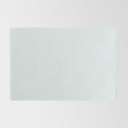 Pale Ice Blue Solid Color Rug Gallery Image 2