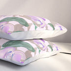 Lovely lilac exotic flowers L Pillow Sham Gallery Image 3