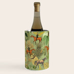 Horseback Riding In The Woods Wine Chiller Gallery Image 3