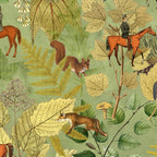 Horseback Riding In The Woods Coffee Mug Gallery Image 2