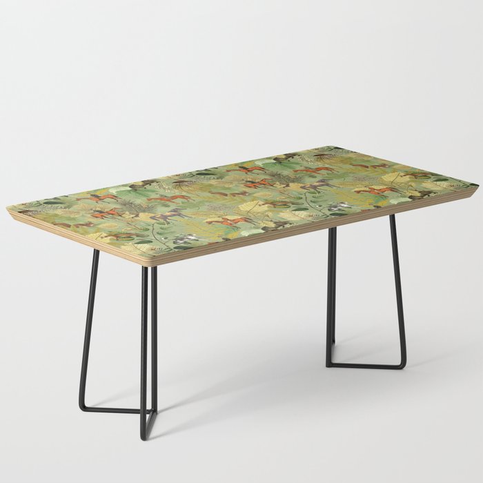 Horseback Riding In The Woods Coffee Table Gallery Image 1