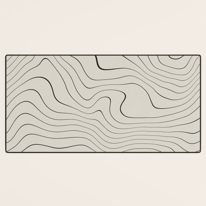 Line Distortion #1 Desk Mat Gallery Image 3