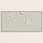 Line Distortion #1 Desk Mat Gallery Image 3