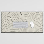 Line Distortion #1 Desk Mat Gallery Image 1