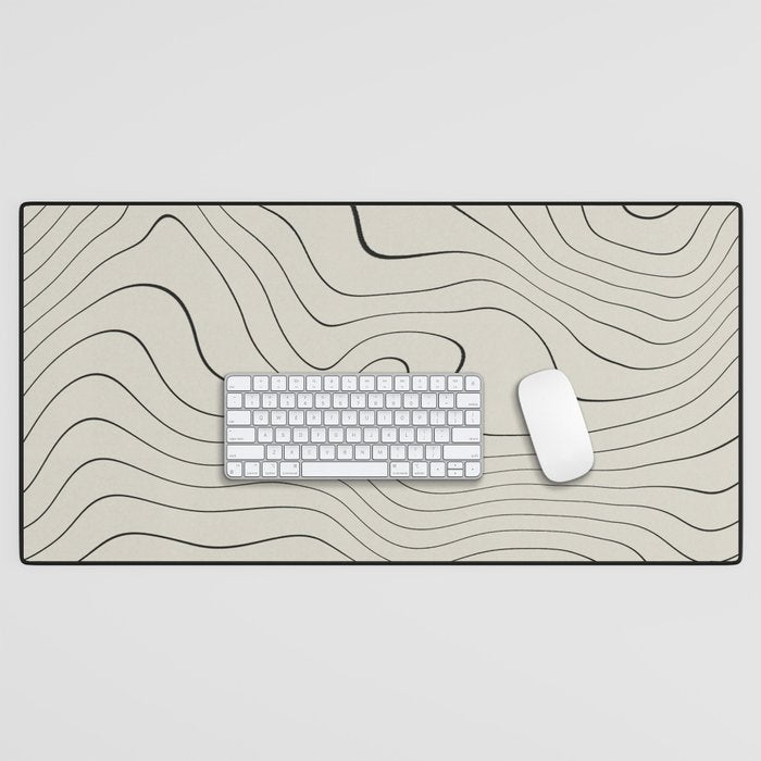 Line Distortion #1 Desk Mat Gallery Image 1