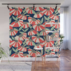 Botany pattern Wall Mural Gallery Image 1