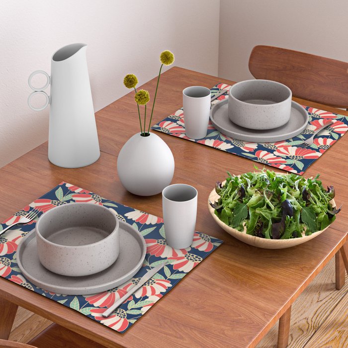 Botany pattern Placemat Gallery Image 2
