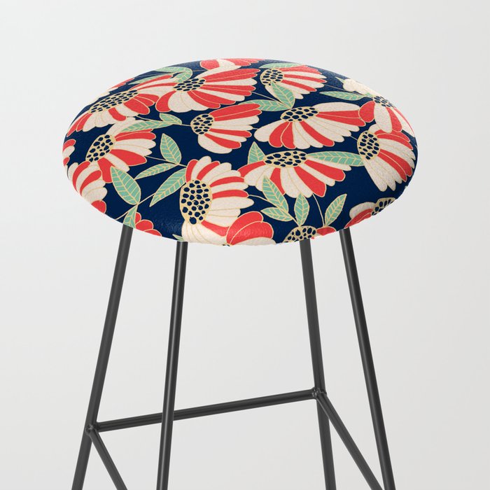 Botany pattern Stool Gallery Image 2