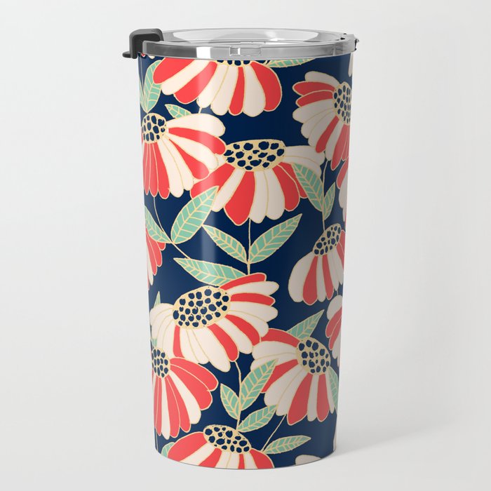 Botany pattern Travel Mug Gallery Image 3