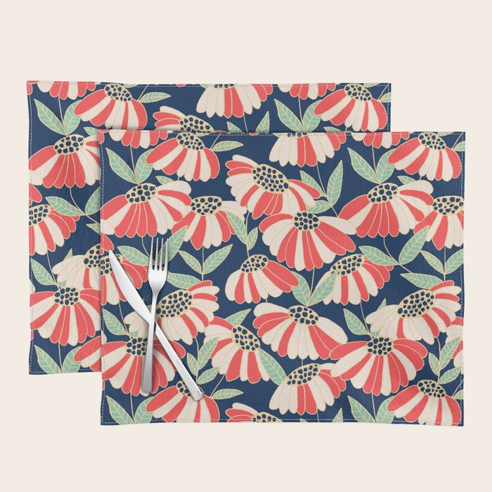 Botany pattern Placemat Gallery Image 1