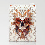 Delicate Skull Stationery Card Gallery Image 2
