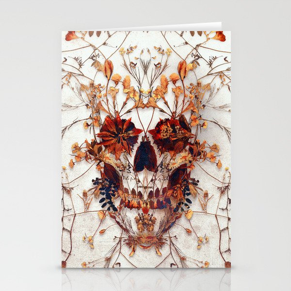 Delicate Skull Stationery Card Gallery Image 2