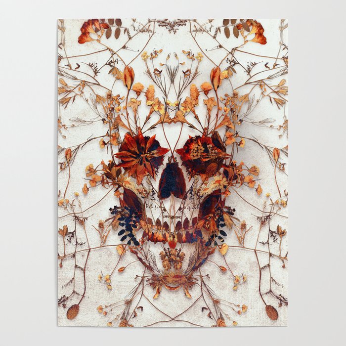 Delicate Skull Poster Gallery Image 1