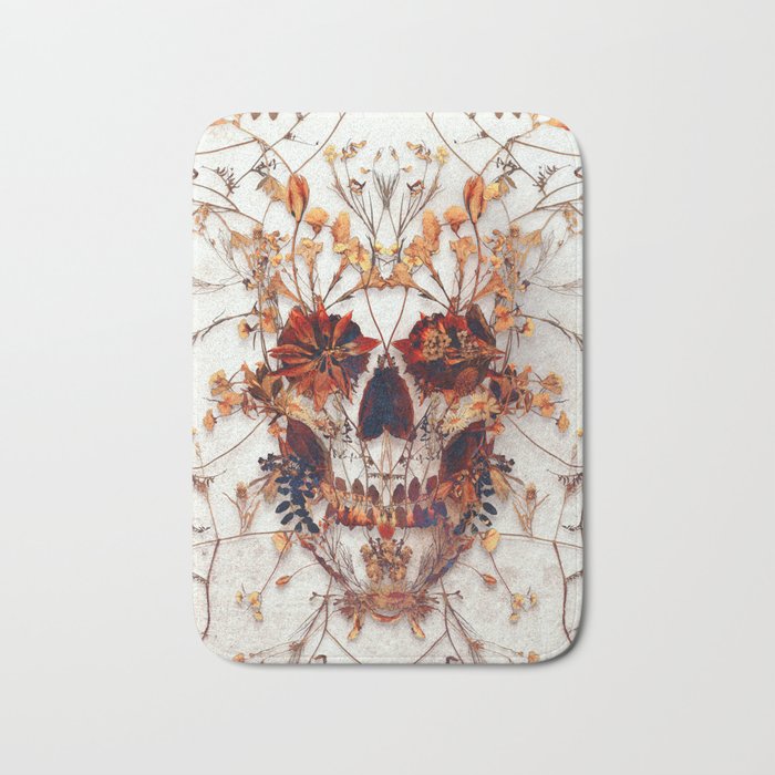 Delicate Skull Bath Mat Gallery Image 1
