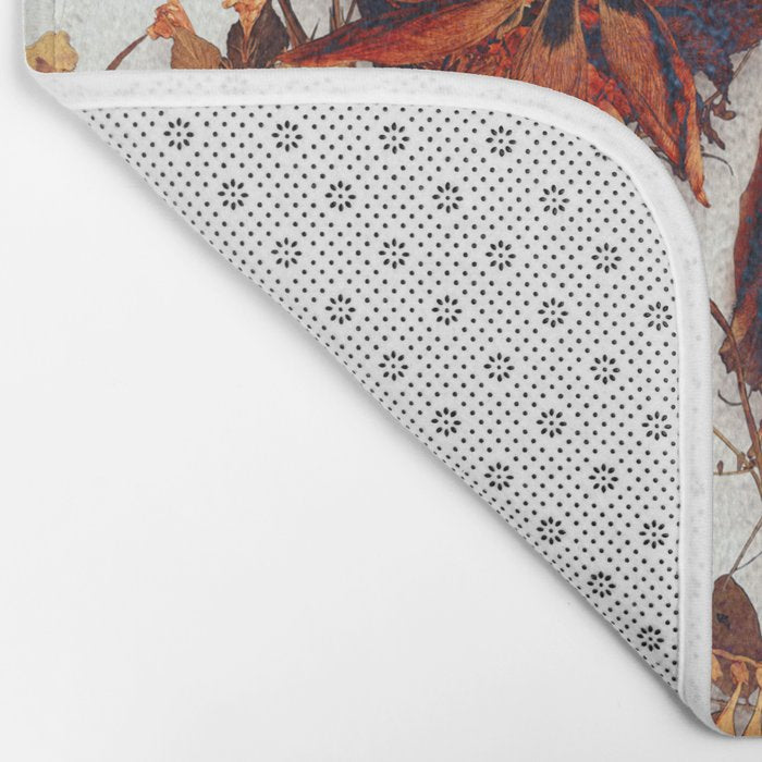 Delicate Skull Bath Mat Gallery Image 2
