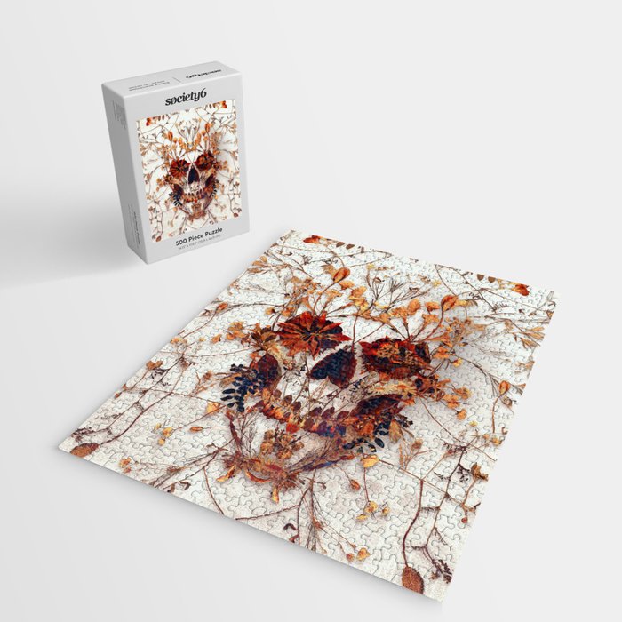 Delicate Skull Jigsaw Puzzle Gallery Image 2