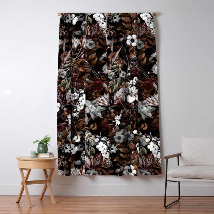 NIGHT GARDEN XXIV Window Curtain Gallery Image 5
