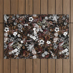 NIGHT GARDEN XXIV Outdoor Rug Gallery Image 1