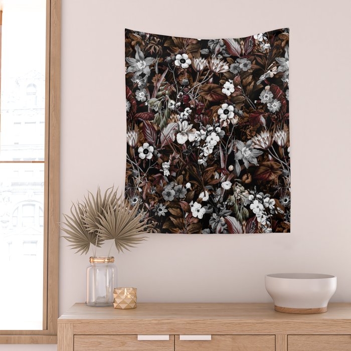 NIGHT GARDEN XXIV Wall Tapestry Gallery Image 2