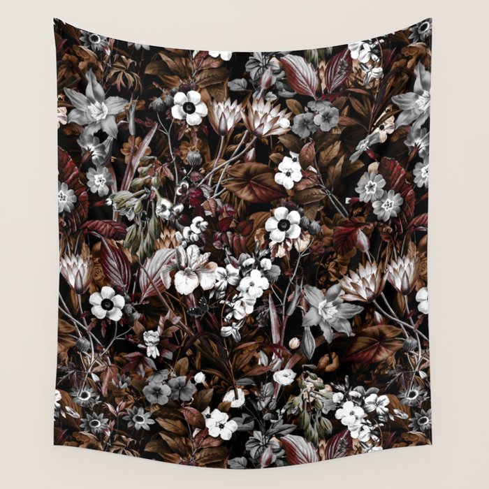 NIGHT GARDEN XXIV Wall Tapestry Gallery Image 4