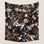 NIGHT GARDEN XXIV Wall Tapestry Gallery Image 4