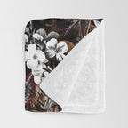 NIGHT GARDEN XXIV Throw Blanket Gallery Image 3