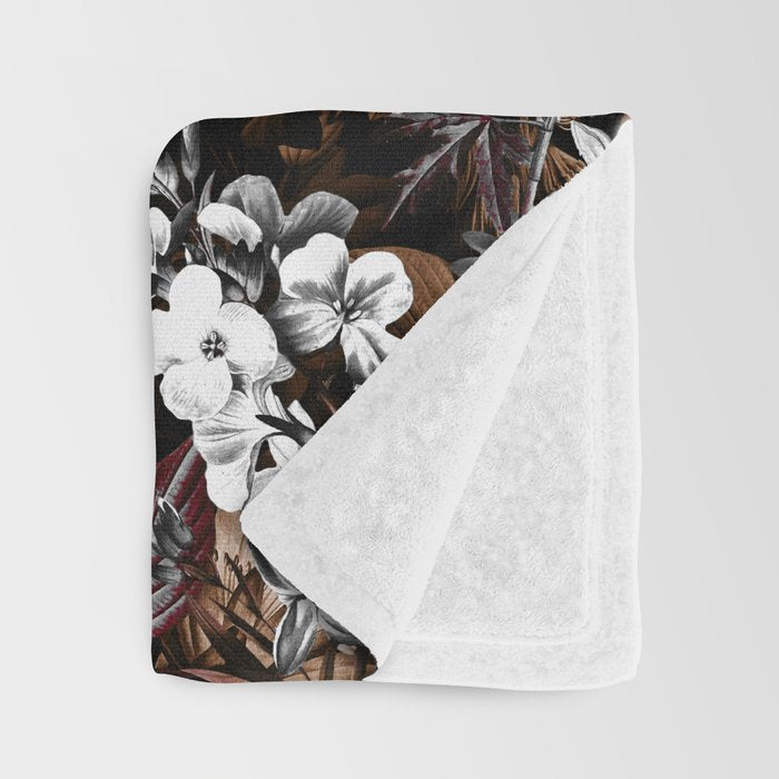 NIGHT GARDEN XXIV Throw Blanket Gallery Image 3