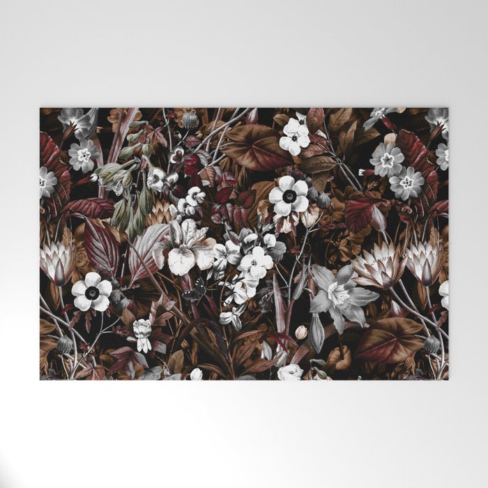 NIGHT GARDEN XXIV Welcome Mat Gallery Image 1