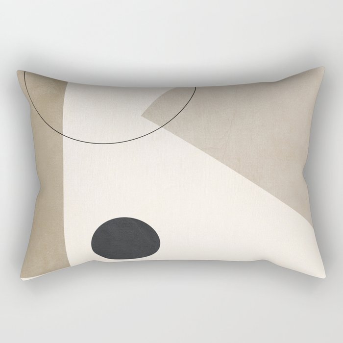 Minimal Geometric 36 Rectangular Pillow Gallery Image 2