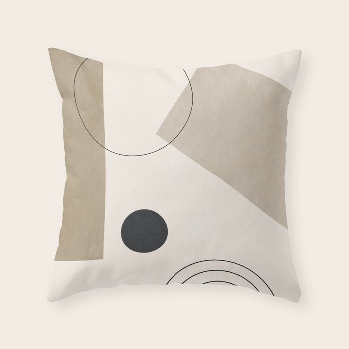 Minimal Geometric 36 Throw Pillow Gallery Image 6